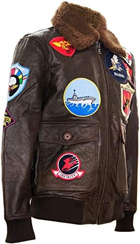 Vue 3 de Blouson Aviateur Top Gun