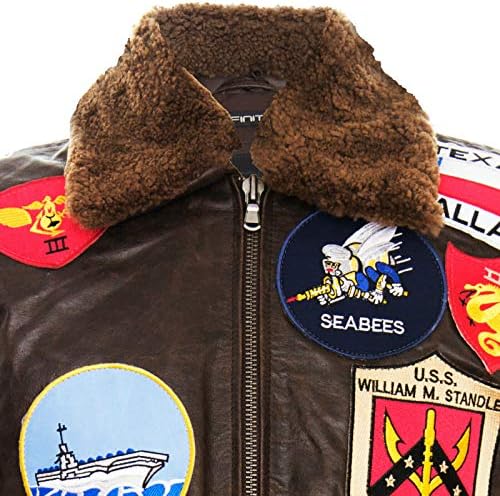 Vue 4 de Blouson Aviateur Top Gun