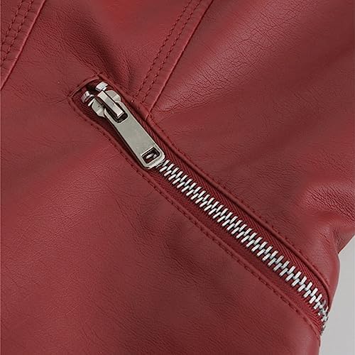 Vue 4 de Yynuda Veste Femme Cuir