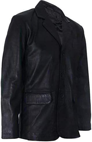 Vue 2 de Veste En Cuir Veritable