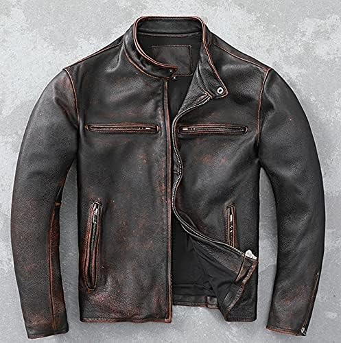 Vue 3 de Veste De Moto Vintage