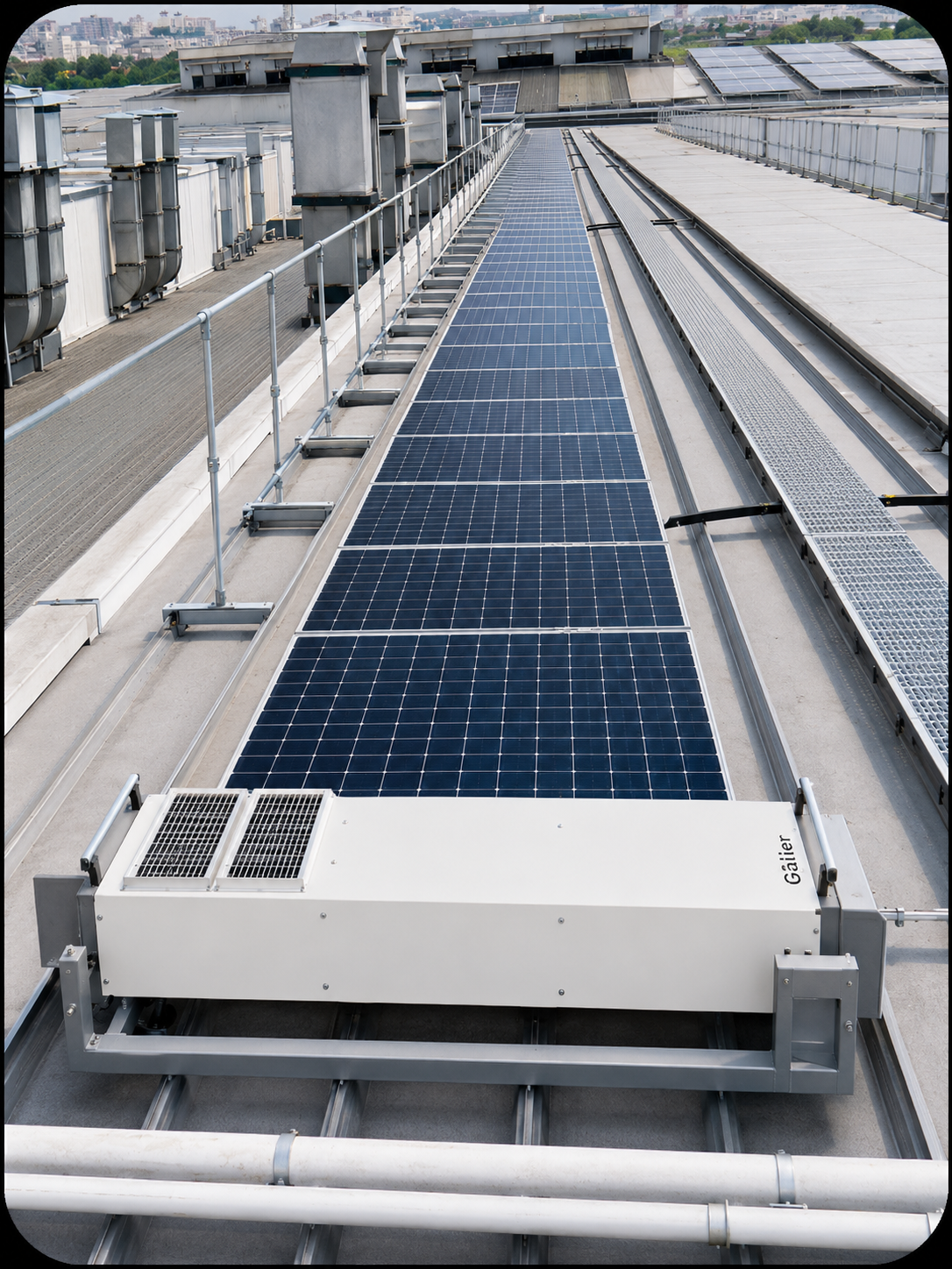 Solar Panel Cleaning Robot