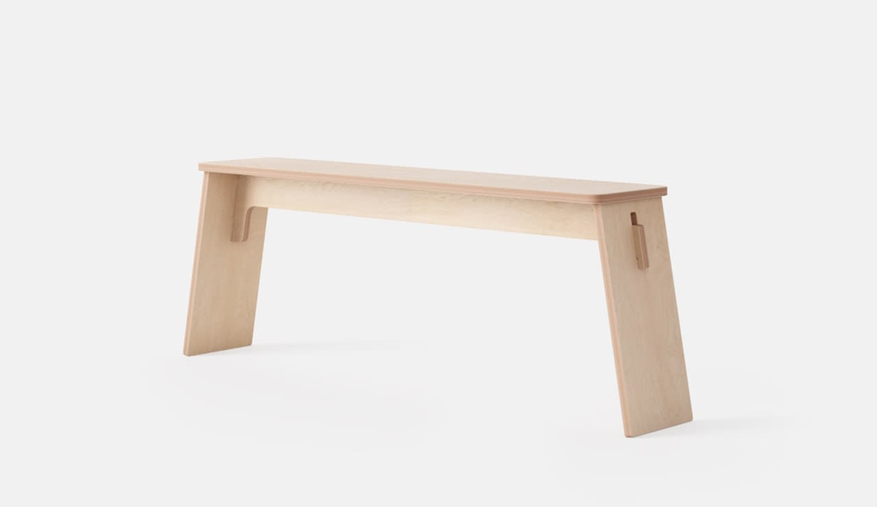 Johann Bench — 2 person canteen and meeting bench | Nouvelle
