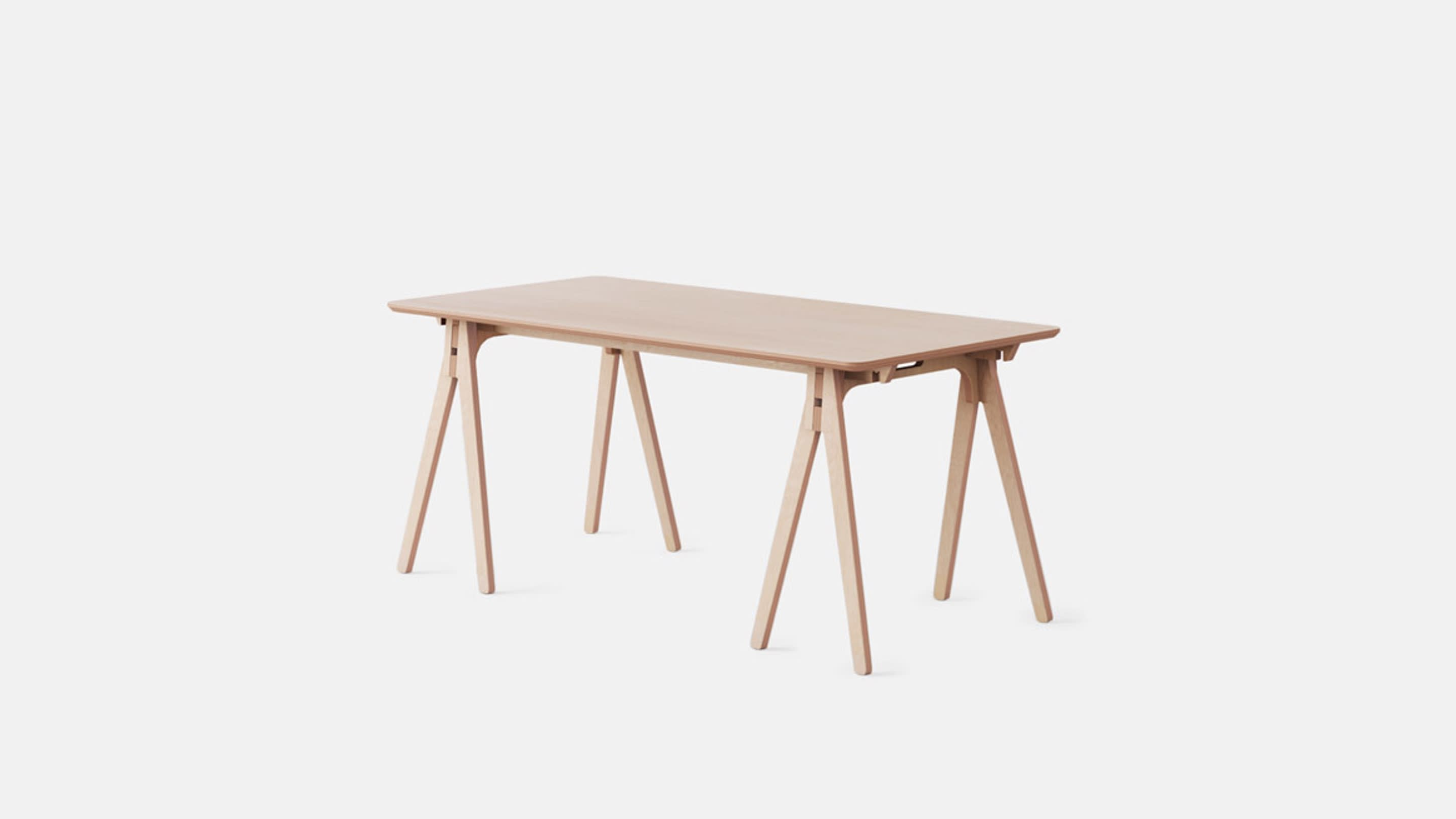 Bundle Desk — The portable trestle table | Thor ter Kulve | Opendesk