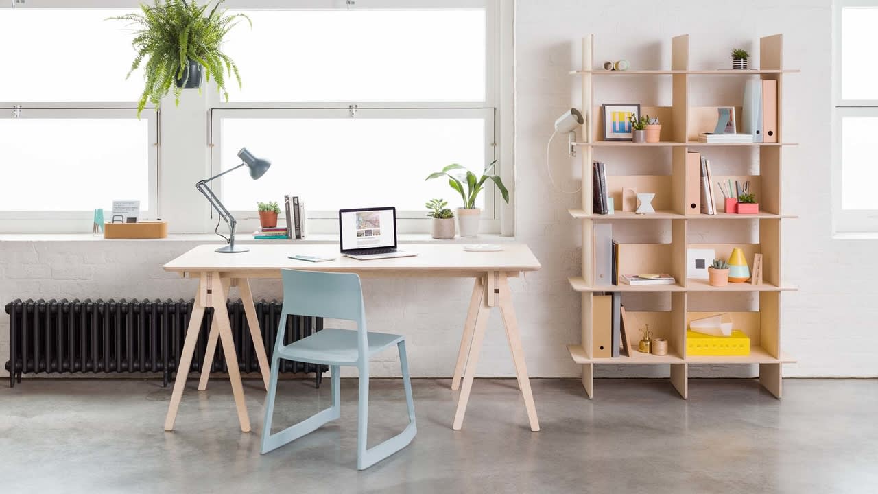 テーブル・チェア・ハンモック Hammer l Mesh Table territory task Bundle Desk — The portable trestle table | Thor ter Kulve | Opendesk