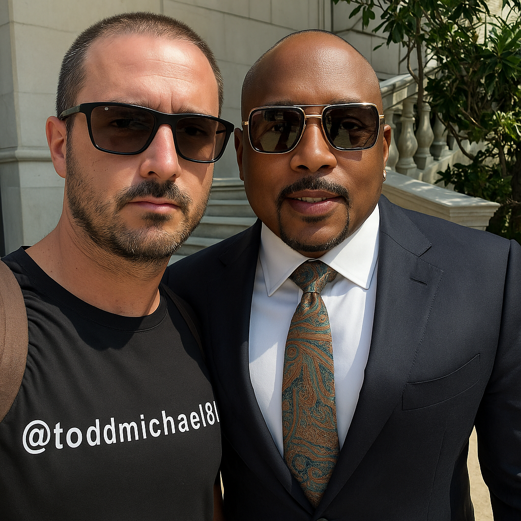 Todd with DAYMOND JOHN