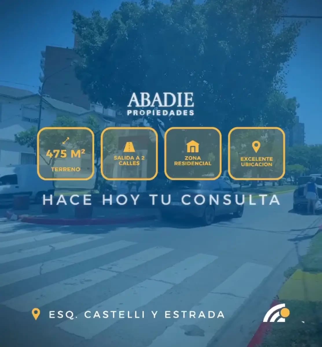 TERRENO EN VENTA-CASTELLI ESQUINA ESTRADA - Miniatura 2