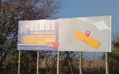 Fraccion Rural en Venta-ZÁRATE - A metros de Ruta 9 y Colectora Sur