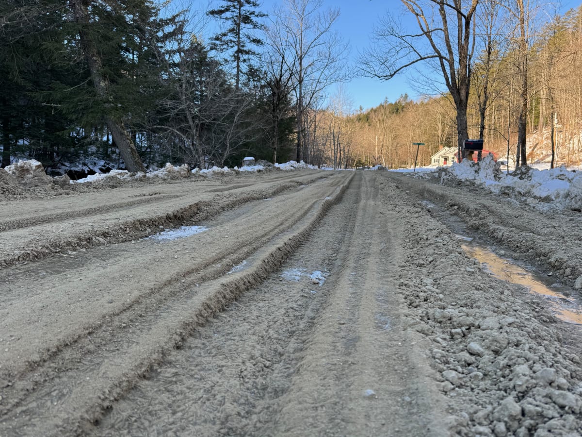 Mud ruts look inconsequential in photos