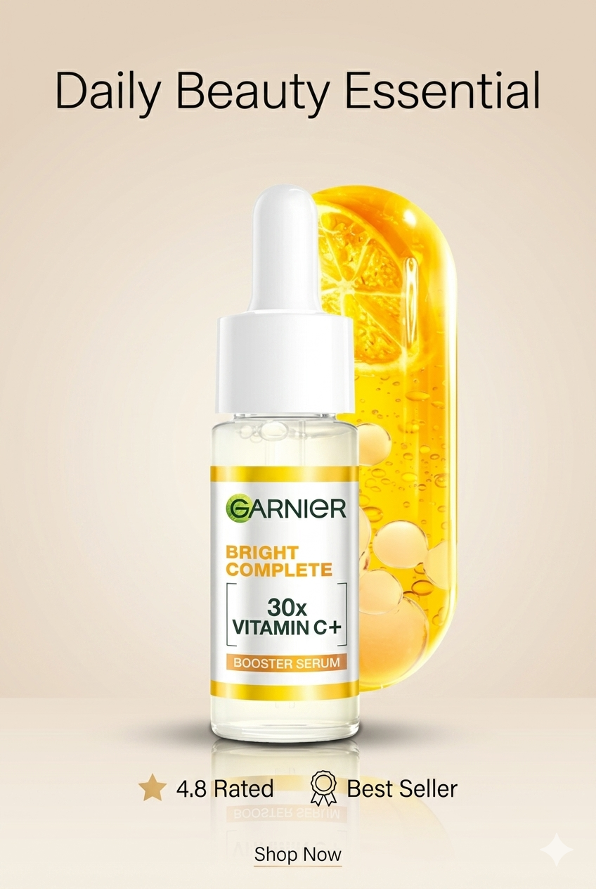 Skincare Worth Trying: Garnier Bright Complete 30x Vitamin C+ Serum 🍊