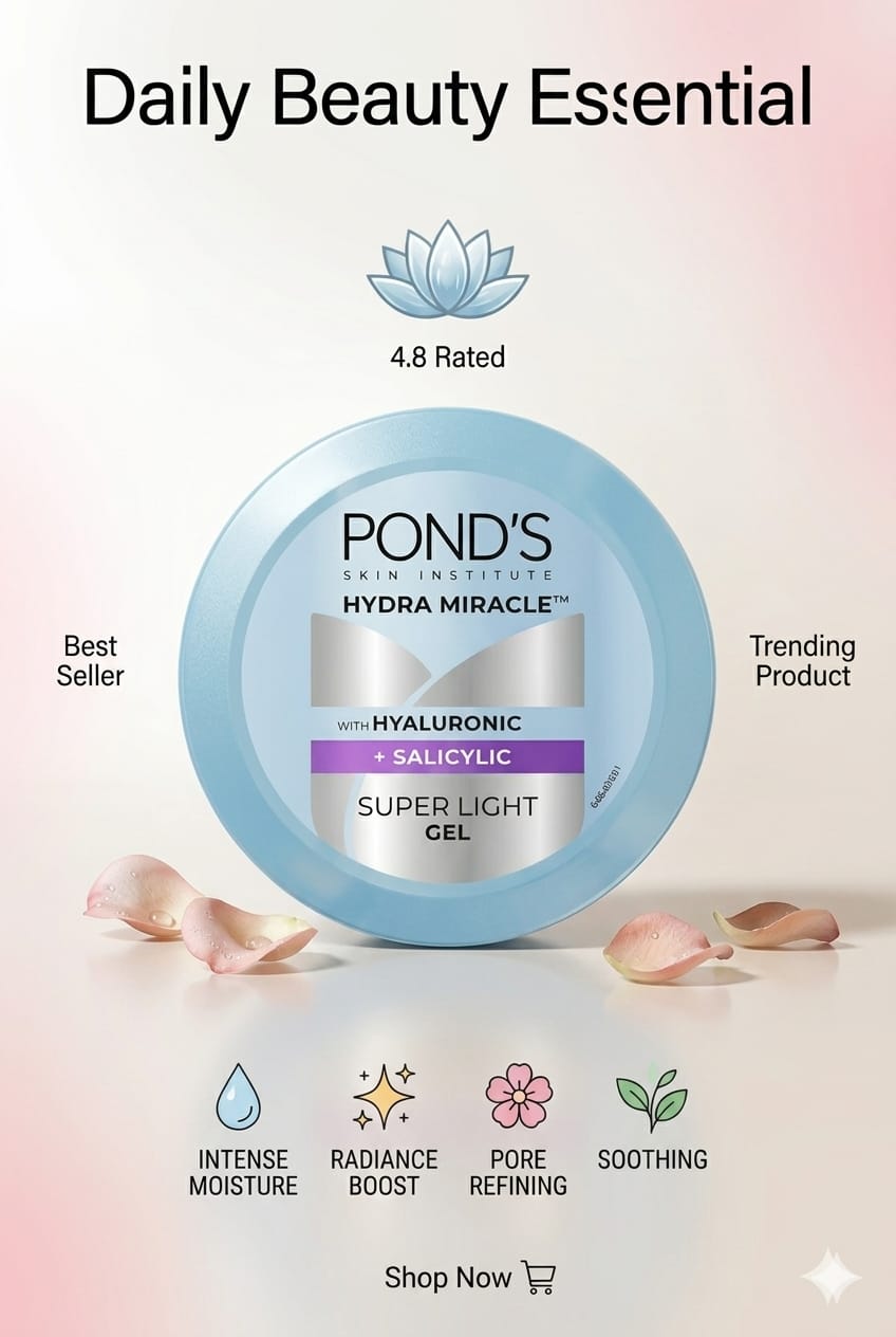 Daily Beauty Essential | Pond’s Hydra Miracle Super Light Gel