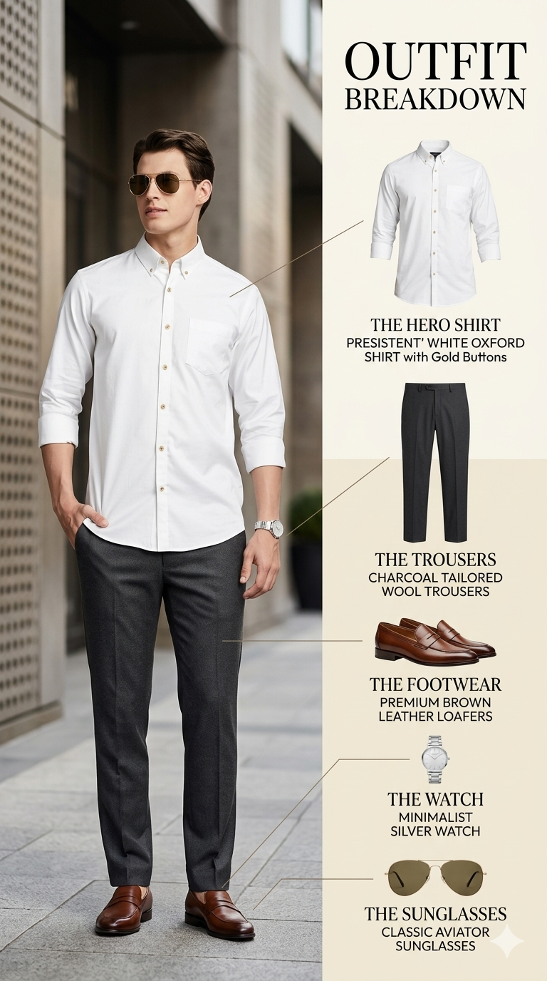 The Ultimate Smart-Casual Outfit Breakdown | Men’s Premium Editorial Style