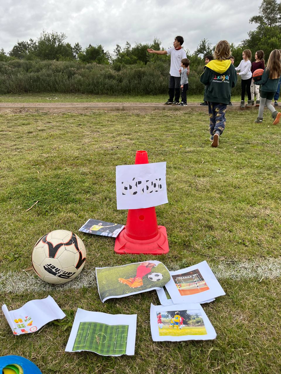 Registro del taller de deporte: juego, salto largo, parkour y fútbol