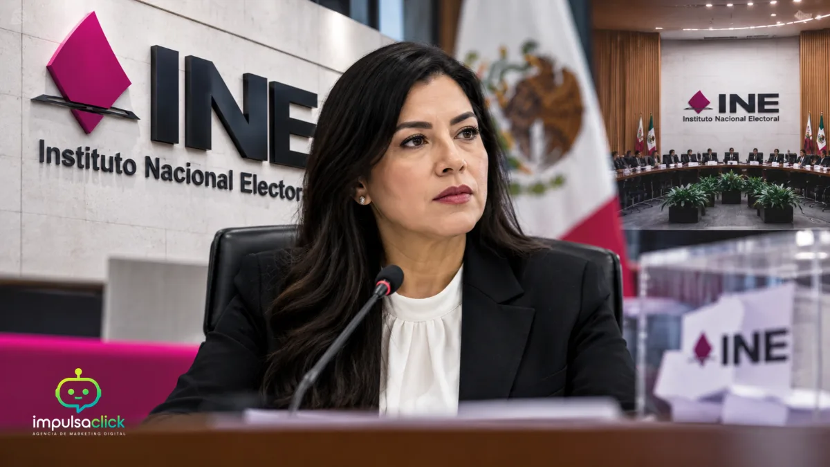 Blanca Cruz asume la presidencia provisional del INE tras la renuncia de Guadalupe Taddei