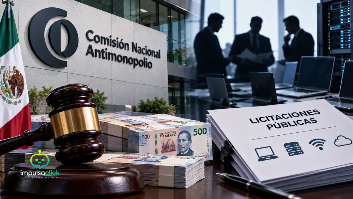 Autoridad antimonopolio multa con 67 millones de pesos por simular competencia en contratos tecnológicos