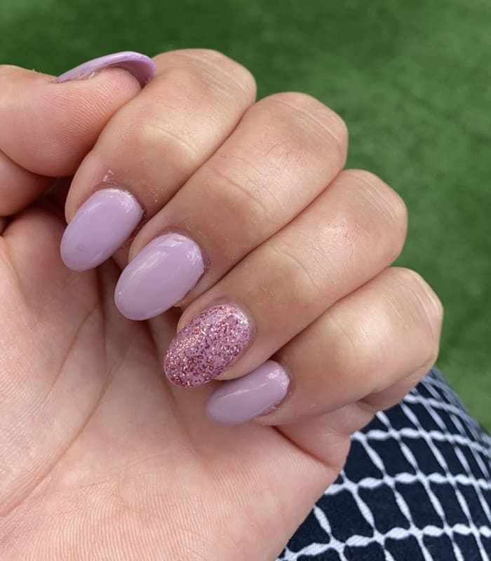Lilac Nails