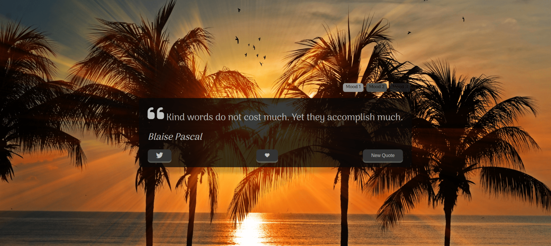 Words of wisdom screenshot