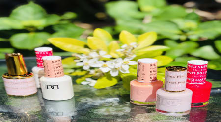 Screenshots of Angel Nails website