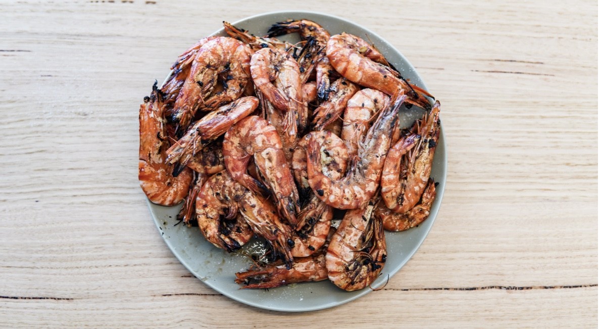 peppered prawns