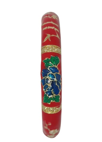 Red and Blue Single Bangle | Size 2.6