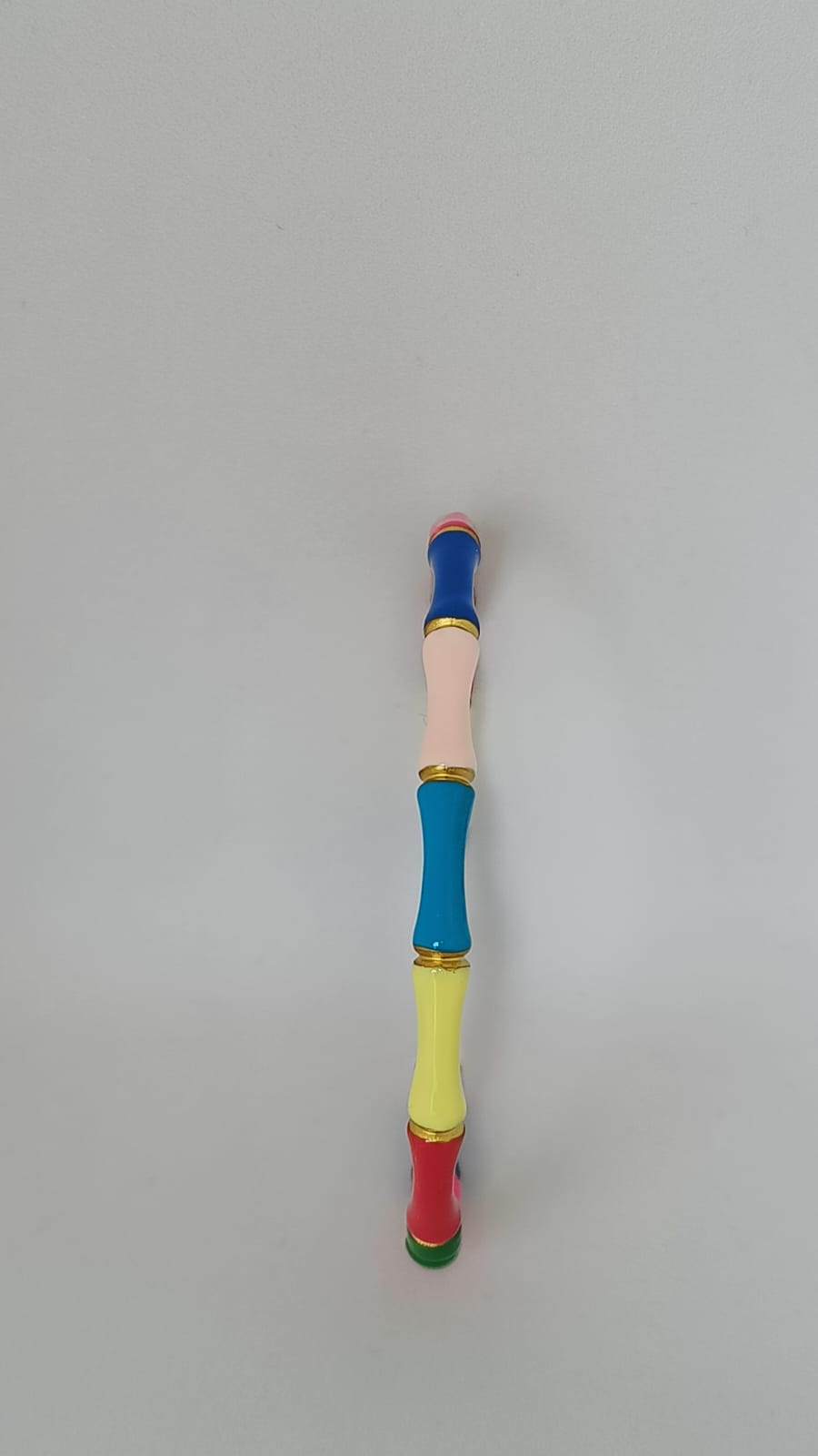 Multi Color Enamel Bamboo design bracelet