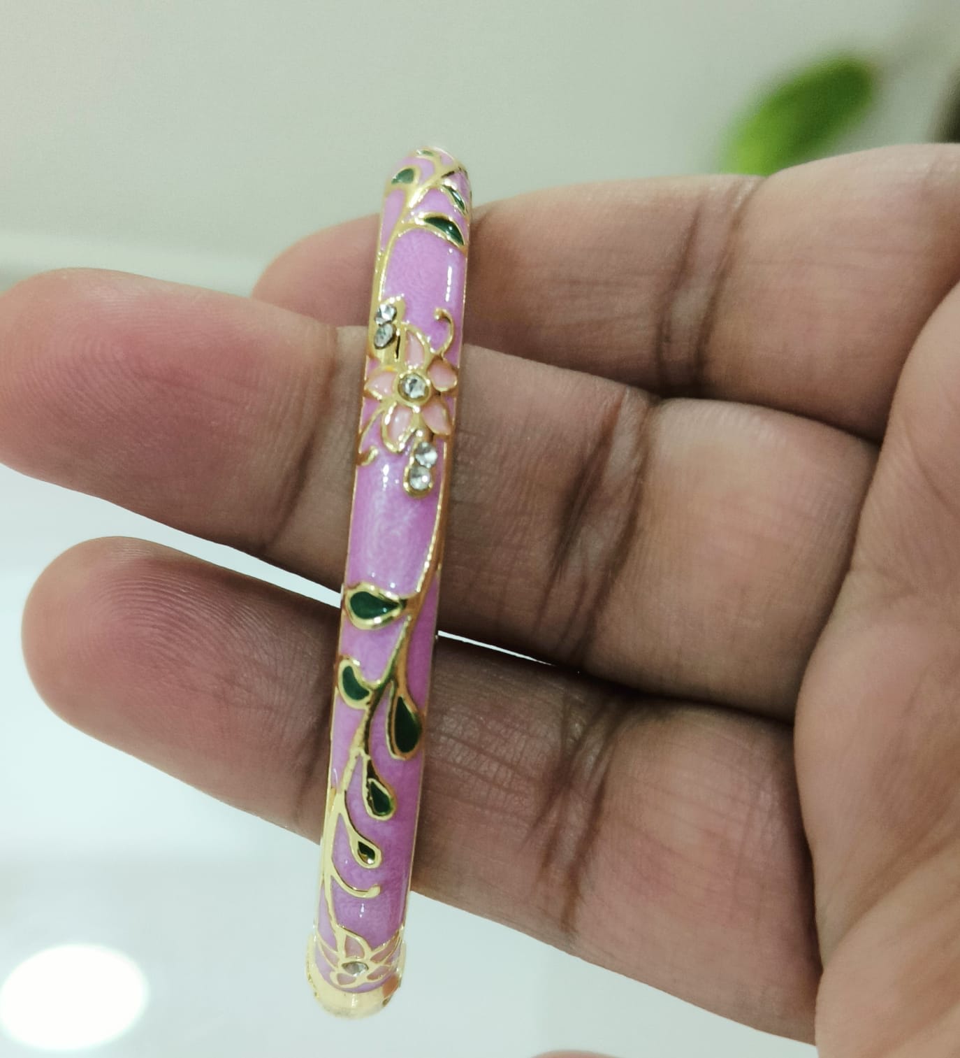 Purple Single Bangle | Size 2.6