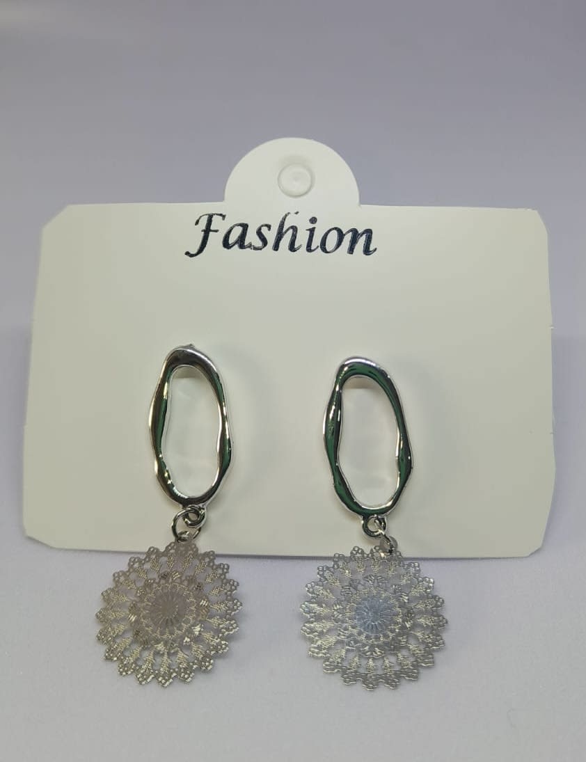 Silver Drop earrings