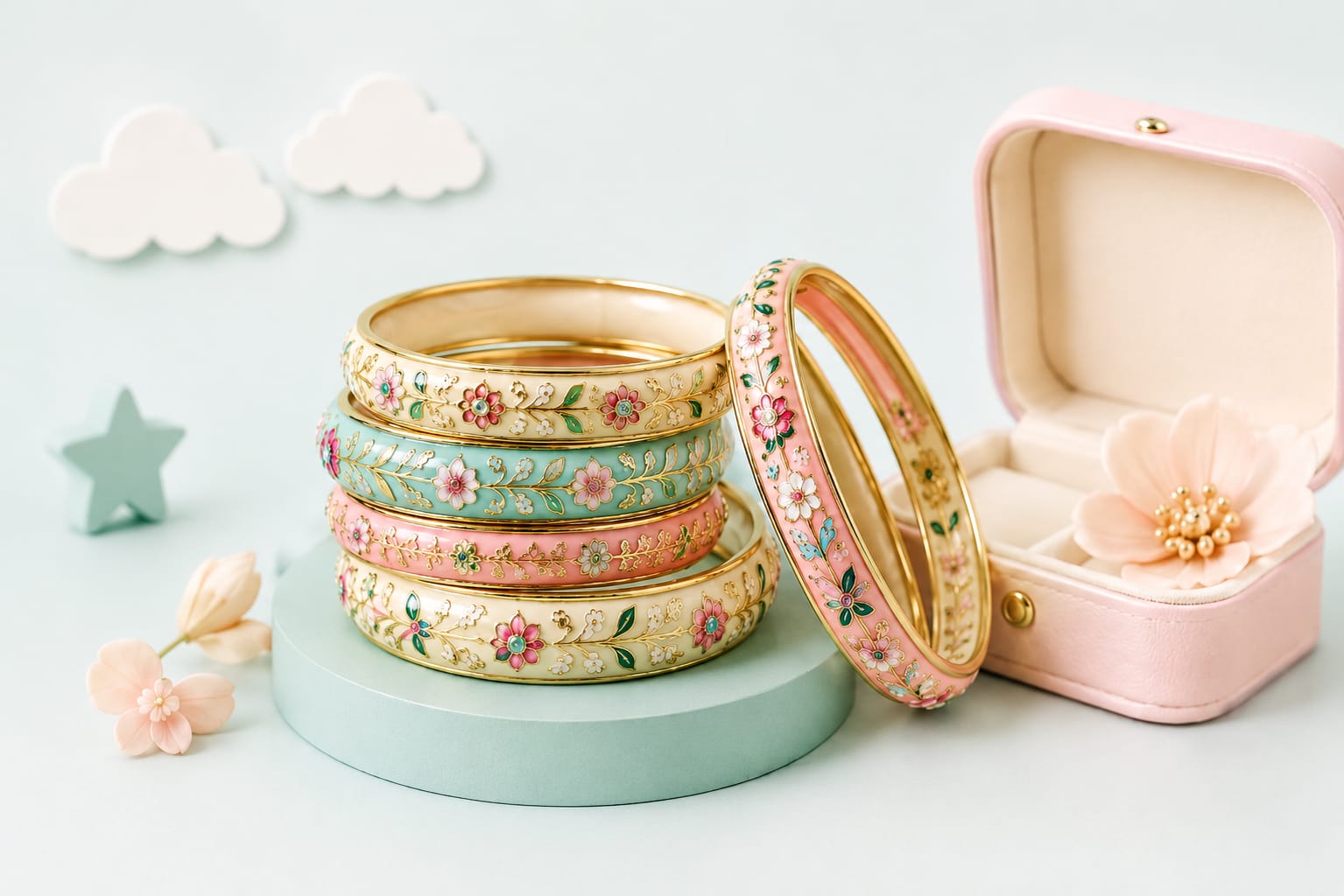 Meenakaari Bangles