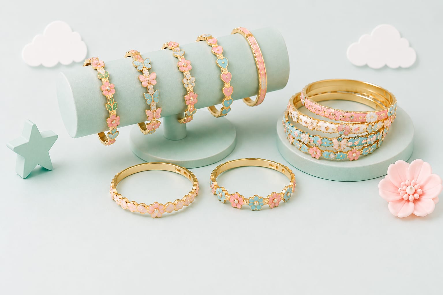 Kids Meenakaari Bangles