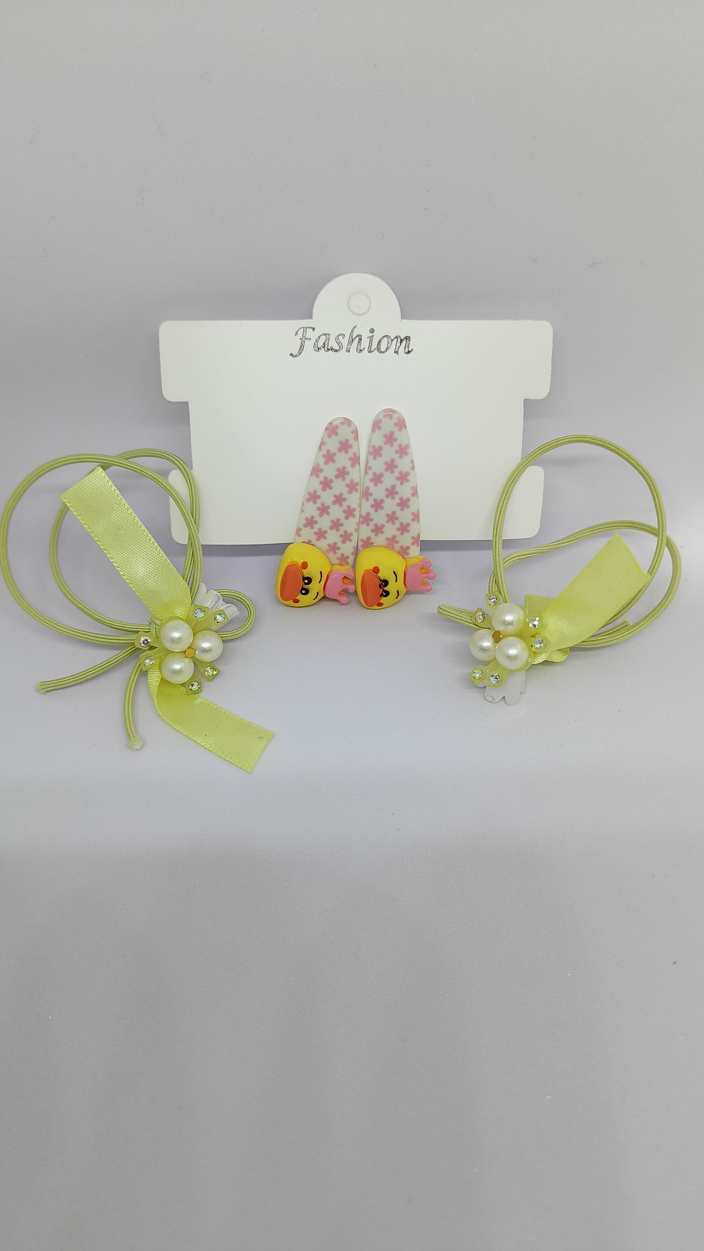 Yellow Clip Set with Yellow Band Set 