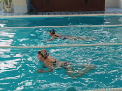 В Копейске прошли соревнования по плаванию среди ветеранов