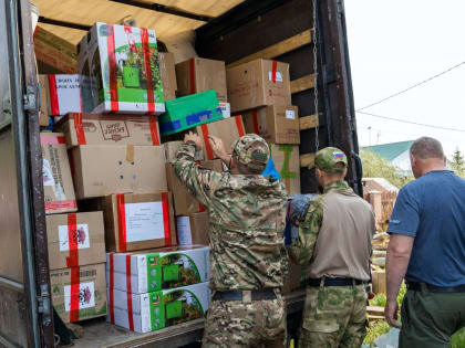 Справедливороссы в девятый раз везут гумпомощь в зону СВО