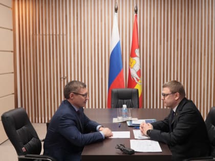В Снежинске состоялась рабочая встреча  Владимира Якушева и Алексея Текслера