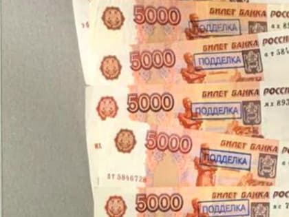 Челябинского  фальшивомонетчика наказали за обналичивание 5-тысячных