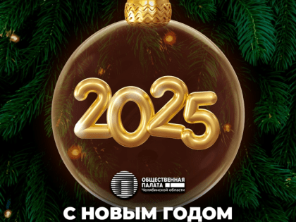 Поздравление председателя Общественной палаты Челябинской области с Новым годом