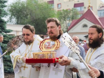 Ковчег с мощами Георгия Победоносца доставили в Челябинск