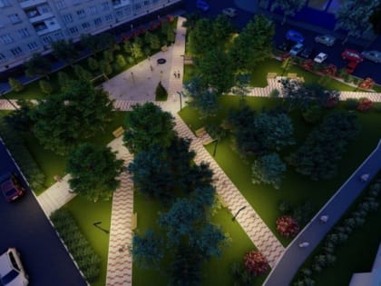 Осенью в Челябинске появится новый сквер