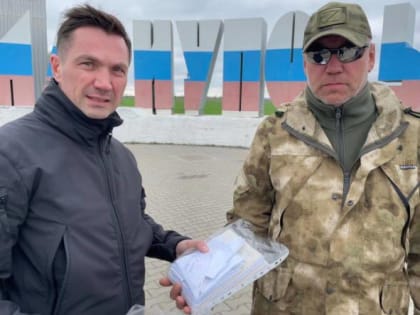 Главный ревизор Челябинской области доставил на Донбасс блокираторы дронов