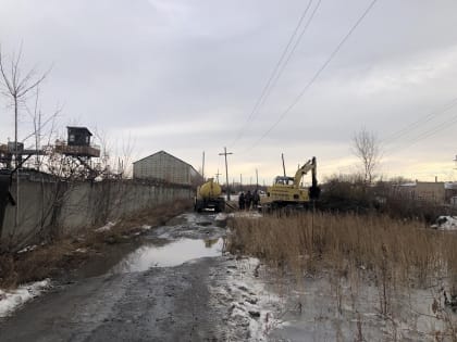 В дома коркинцев ненадолго вернулась вода