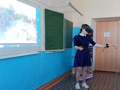 Кусинские школьники прошли виртуальный квест, погрузившись в атмосферу 40-х годов