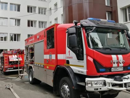 На Южном Урале сгорел домик на территории строящегося храма