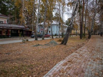 Завершение благоустройства на проспекте Ленина