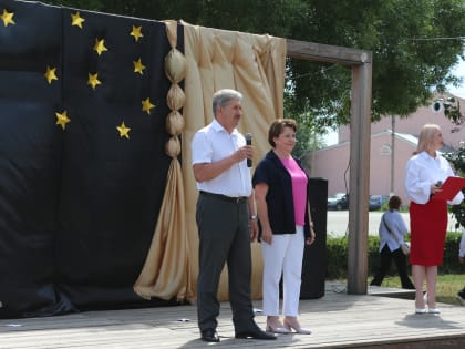 Приём главы Еткульского района "золотой" молодёжи