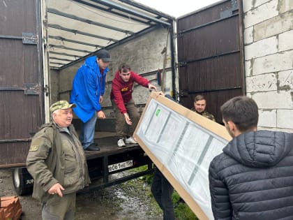 Владимир Бекишев в десятый раз повез гуманитарную помощь в ЛДНР