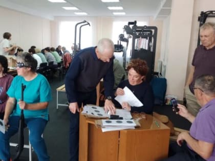 Спортивные состязания ветеранов труда в Тюбук