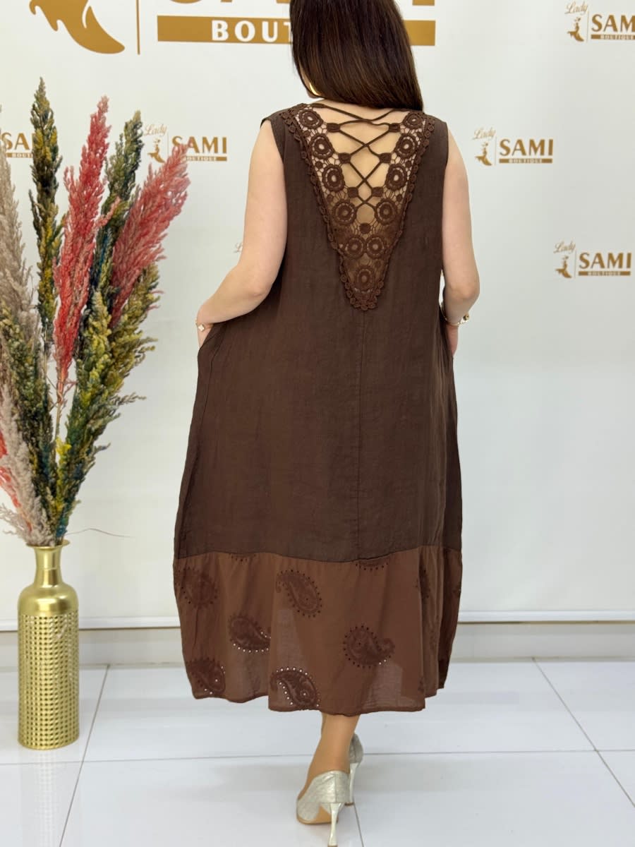 Two-Tone Mocha Midi 5