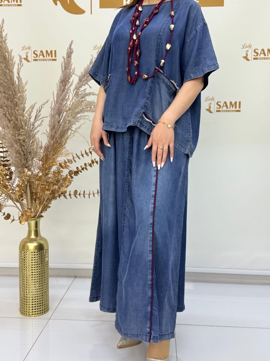 Denim Maxi Set 3
