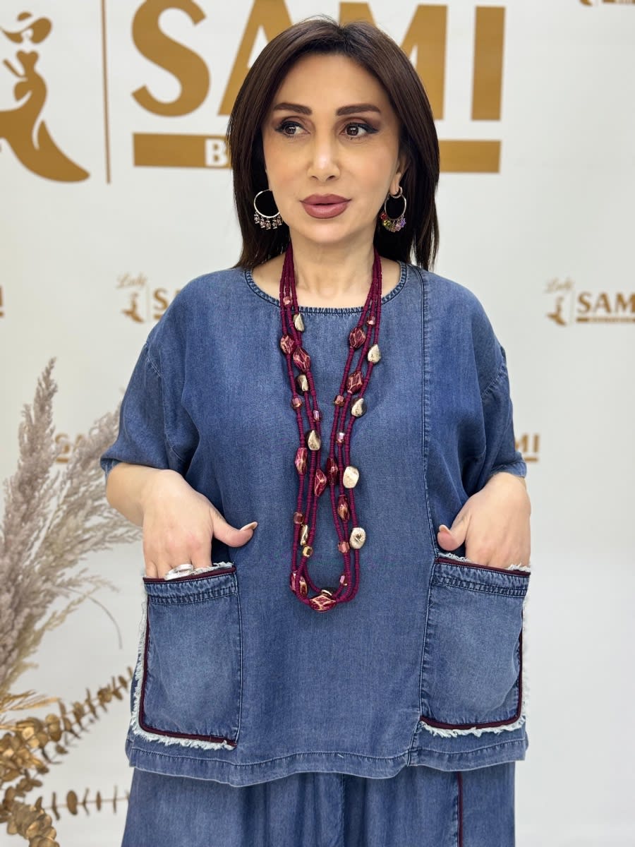 Denim Maxi Set 5