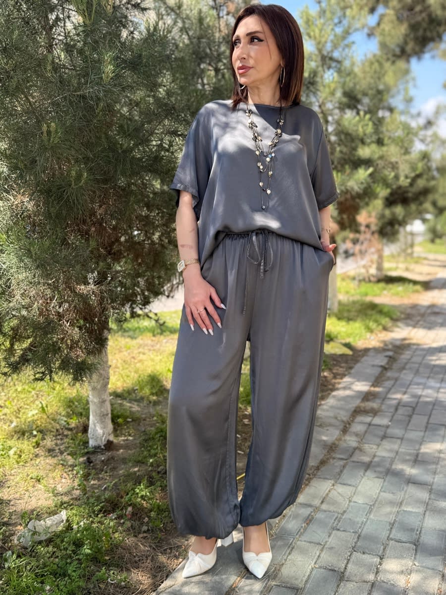 Graphite Silk Set