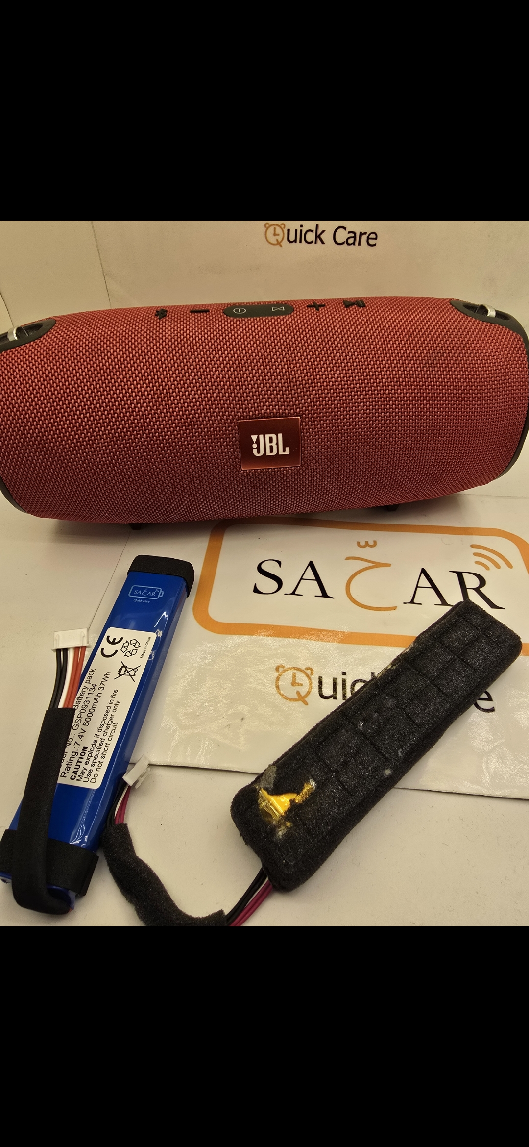 JBL Xtreme Battery Replacement – Fix Fast Drain & Sound Distortion image 1